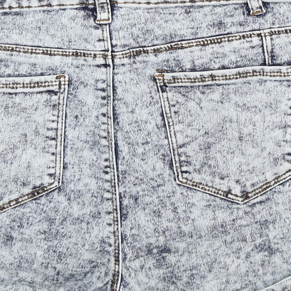 Denim Co Womens Blue  Denim Hot Pants Shorts Size 10