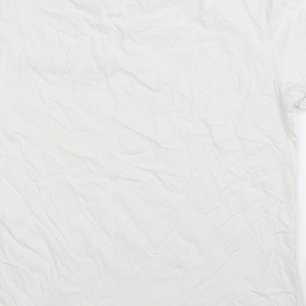 George Womens White   Basic T-Shirt Size 14