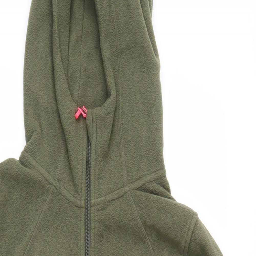 H&M Womens Green   Full Zip Hoodie Size L