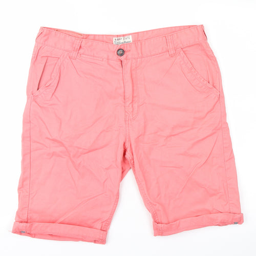 Nanny State Mens Pink   Chino Shorts Size 32 in