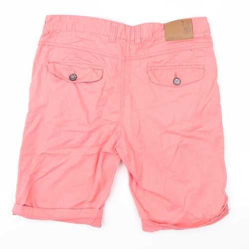 Nanny State Mens Pink   Chino Shorts Size 32 in