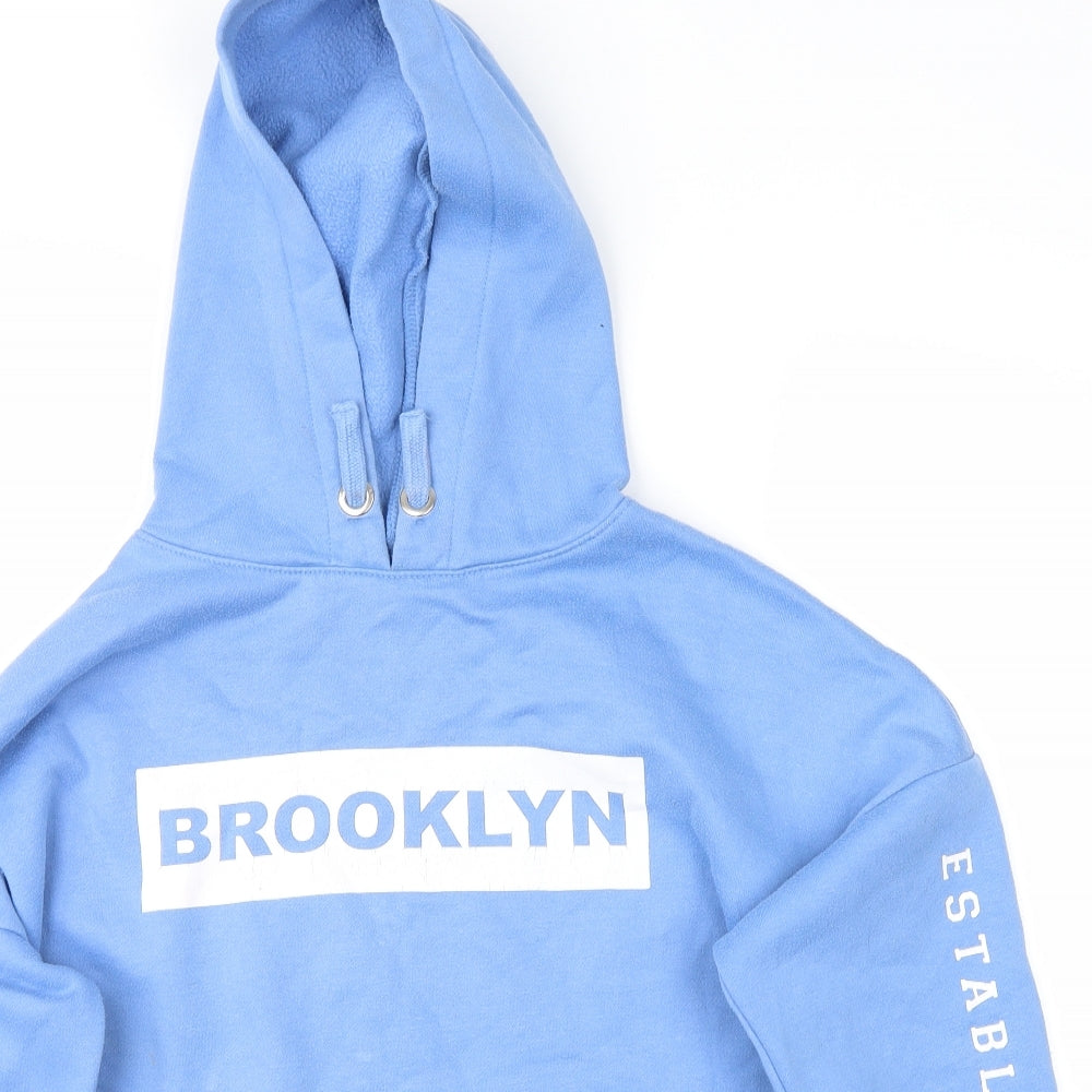New Look Girls Blue   Pullover Jumper Size 14-15 Years  - brooklyn