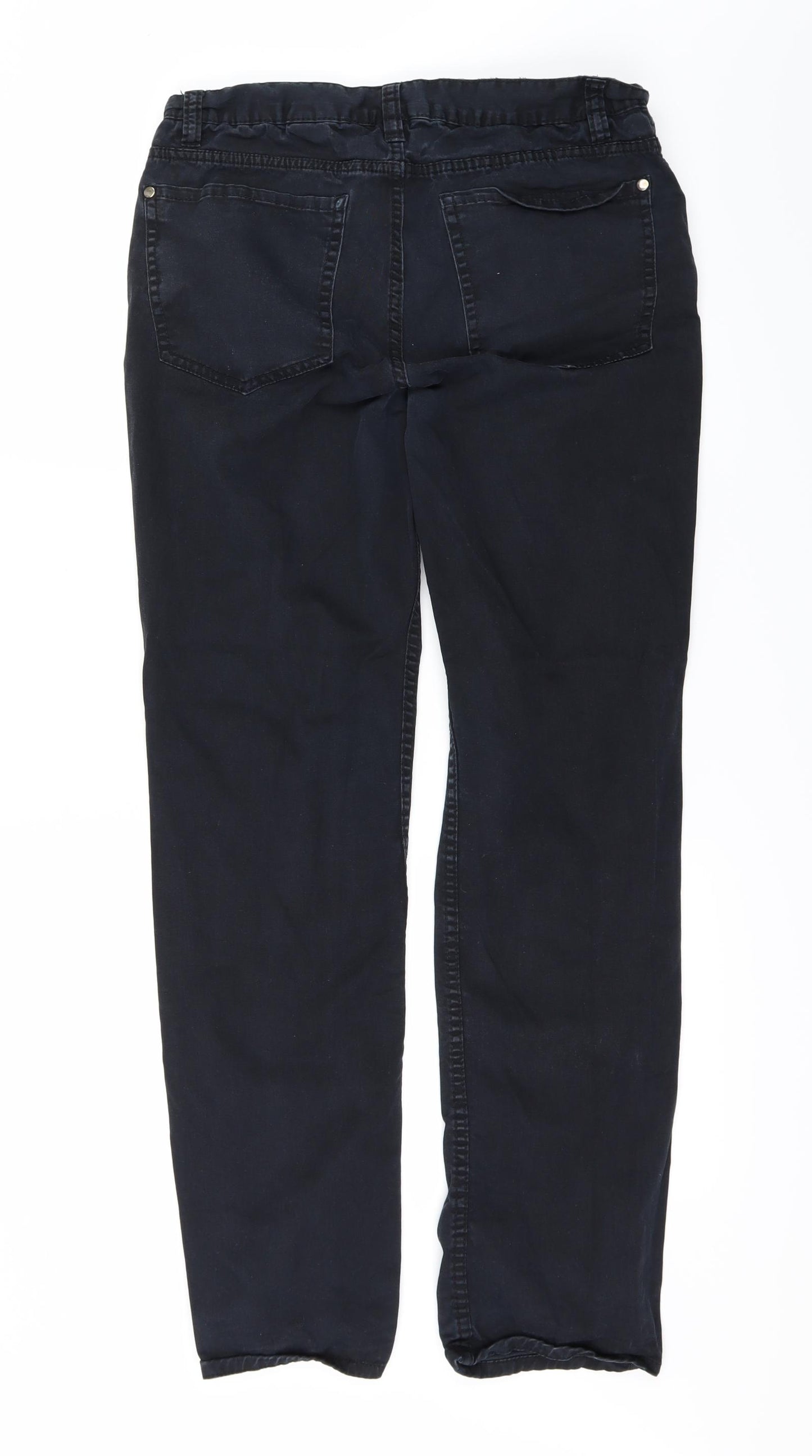 H&M Mens Blue   Straight Jeans Size 32 L30 in