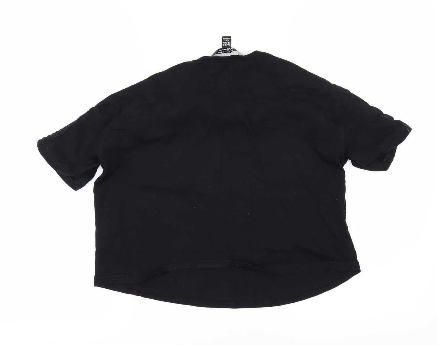 New Look Girls Black   Basic T-Shirt Size 12-13 Years