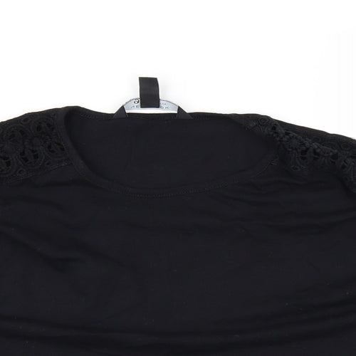 New Look Girls Black   Basic T-Shirt Size 12-13 Years