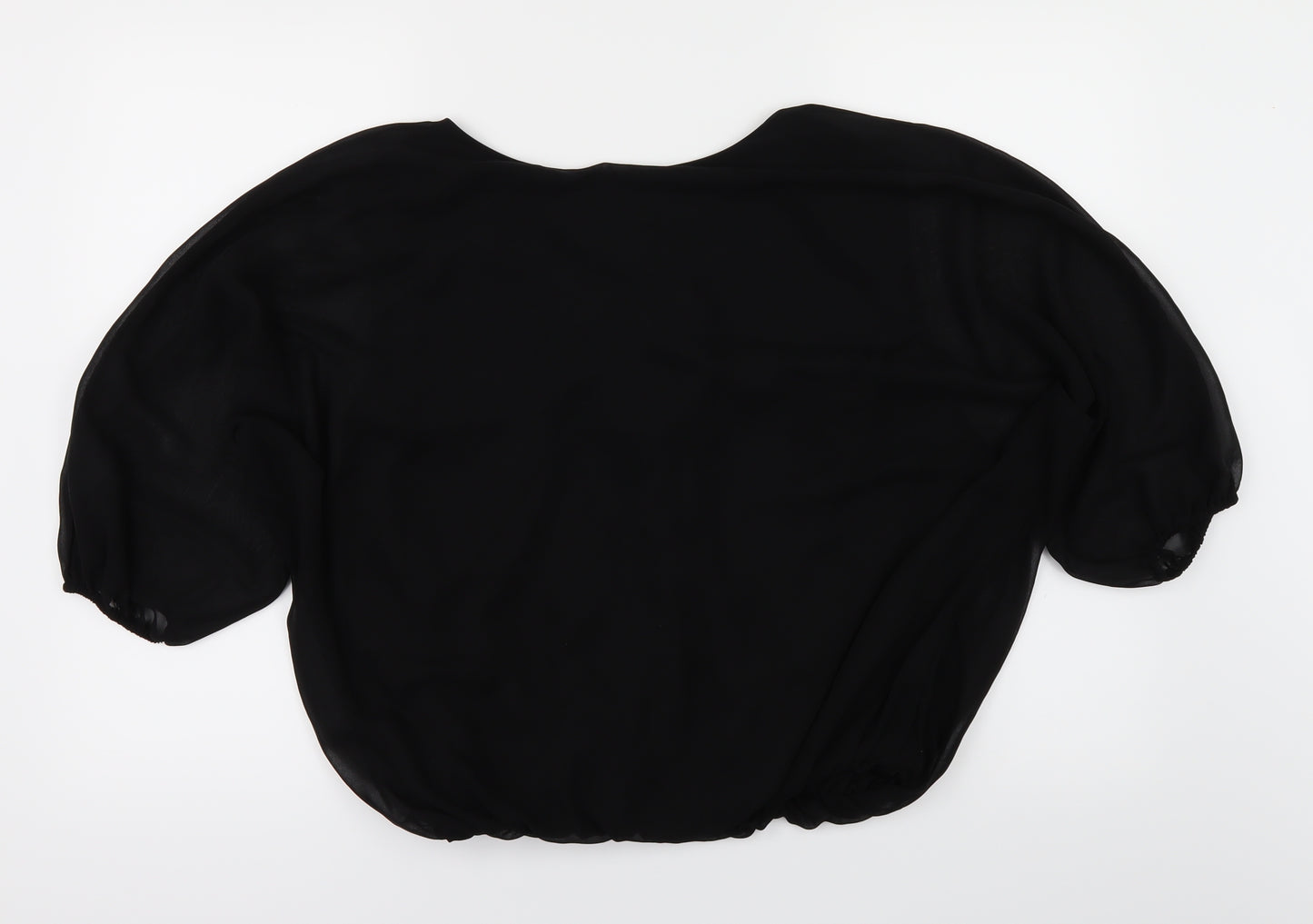 Select Womens Black   Basic T-Shirt Size 10