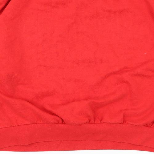 Bershka Womens Red   Pullover Jumper Size S