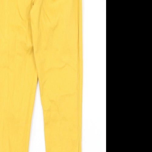 DenimCo Girls Yellow   Skinny Jeans Size 6-7 Years