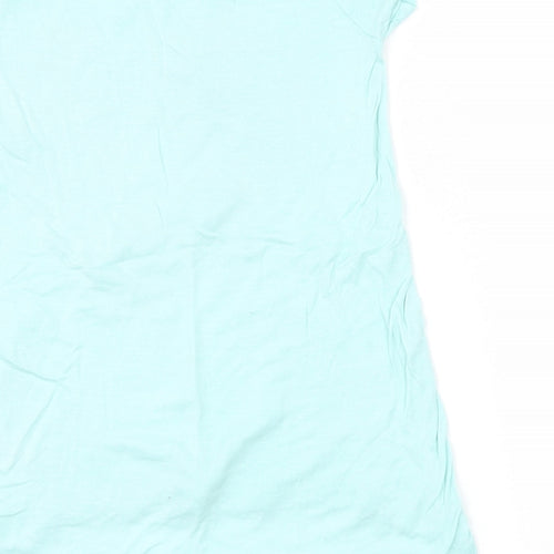 E-vie Girls Blue   Basic T-Shirt Size 7-8 Years