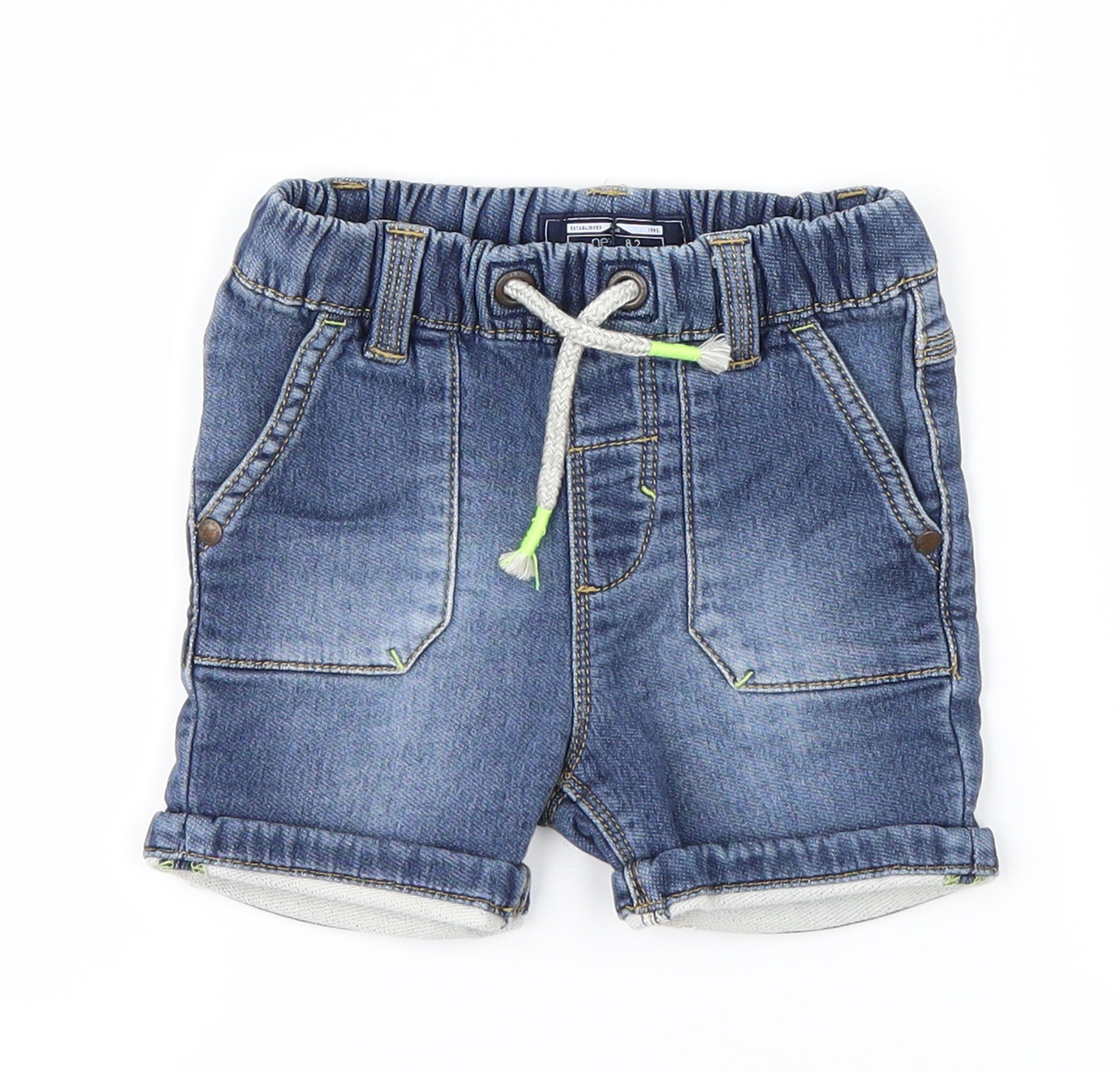 NEXT Baby Blue   Capri Jeans Size 12-18 Months  - SHORTS