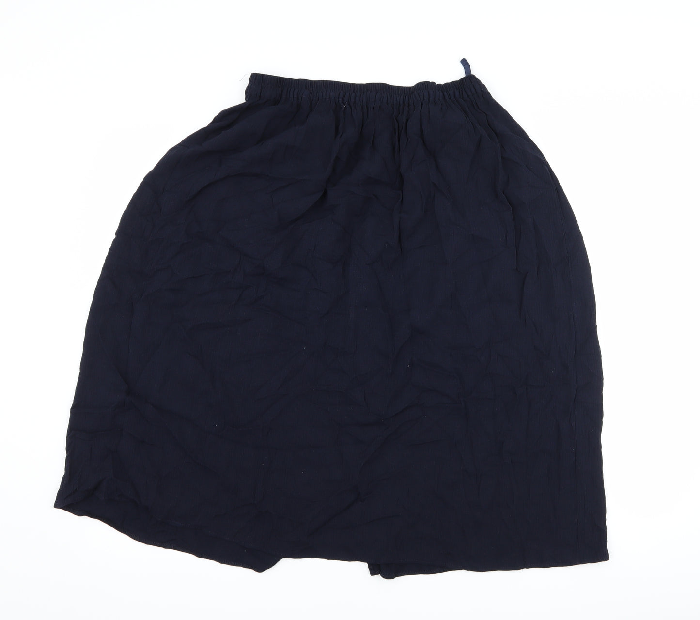 Preworn Womens Blue   A-Line Skirt Size 30 in