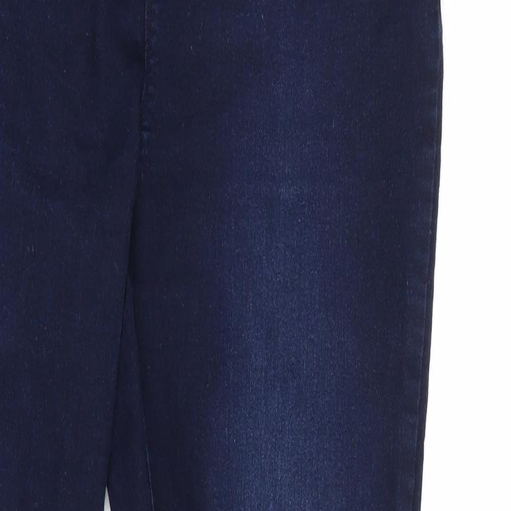 Dorothy Perkins Womens Blue  Denim Jegging Jeans Size 14 L33 in