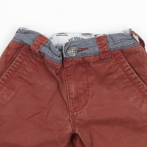 NEXT Boys Brown   Chino Shorts Size 4 Years