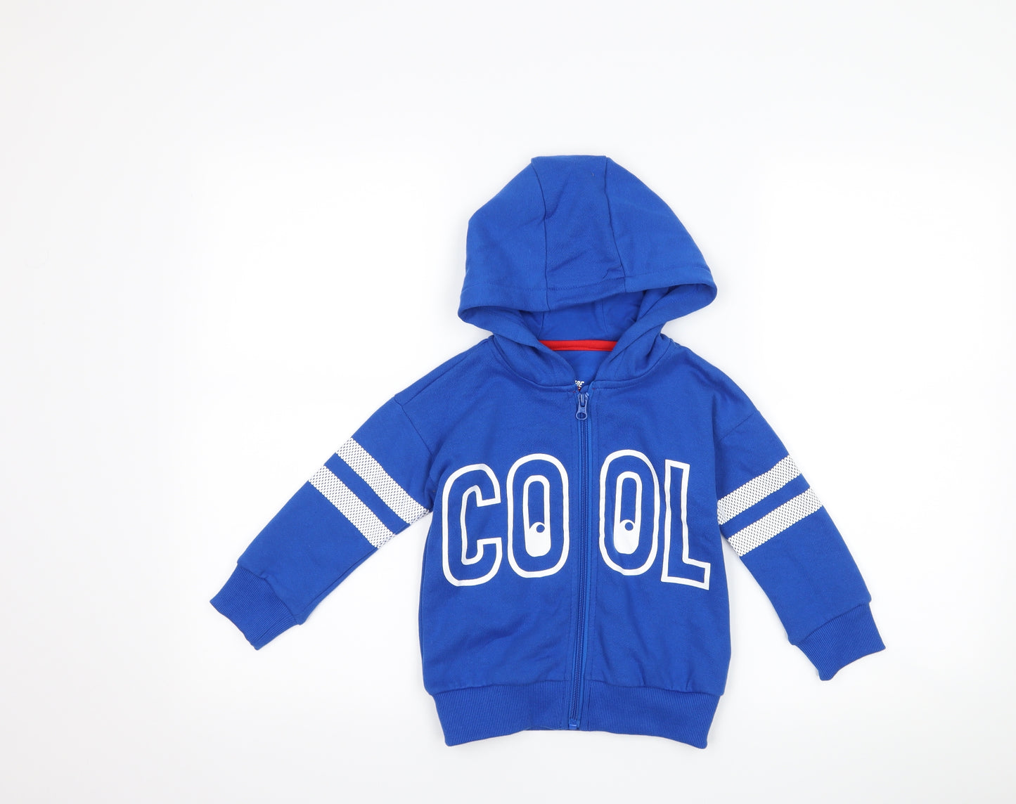 F&F Boys Blue Striped  Jacket  Size 12-18 Months  - Cool