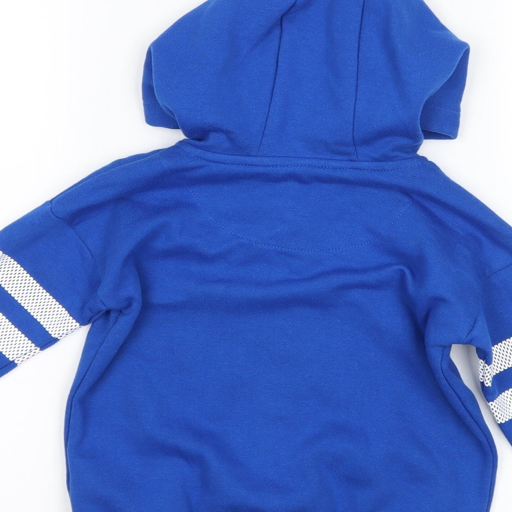 F&F Boys Blue Striped  Jacket  Size 12-18 Months  - Cool