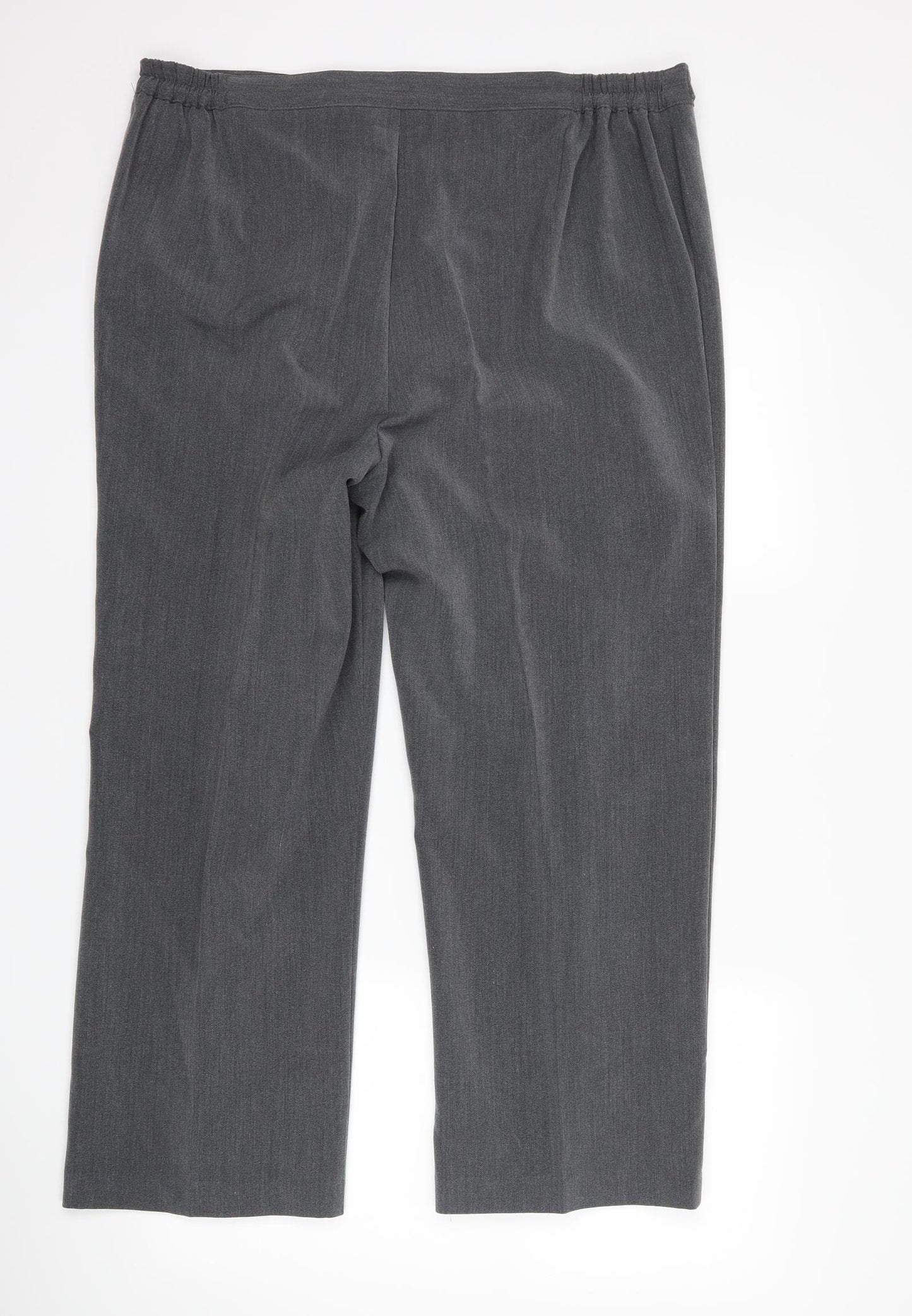 Sarah Hamilton  Womens Grey   Trousers  Size 18 L26 in