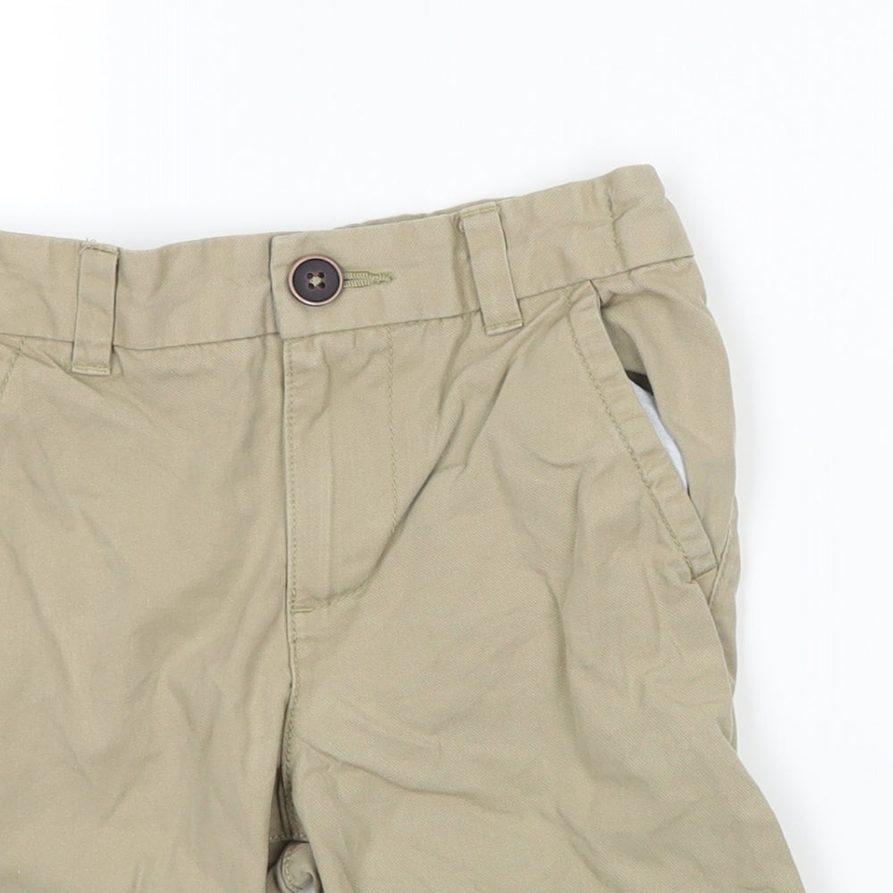 F&F Boys Beige   Chino Shorts Size 5 Years