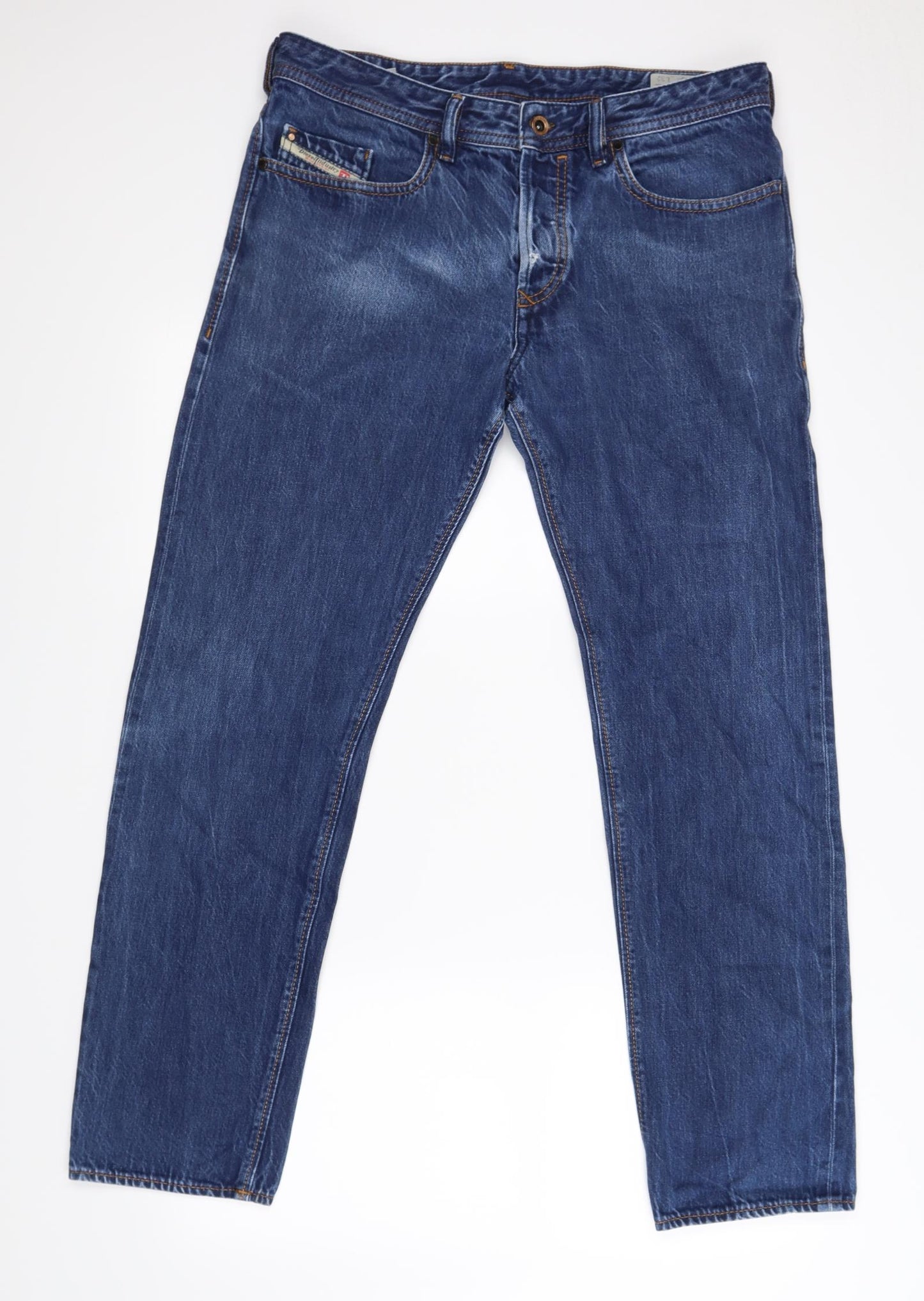 Diesel Mens Black   Straight Jeans Size 34 L32 in