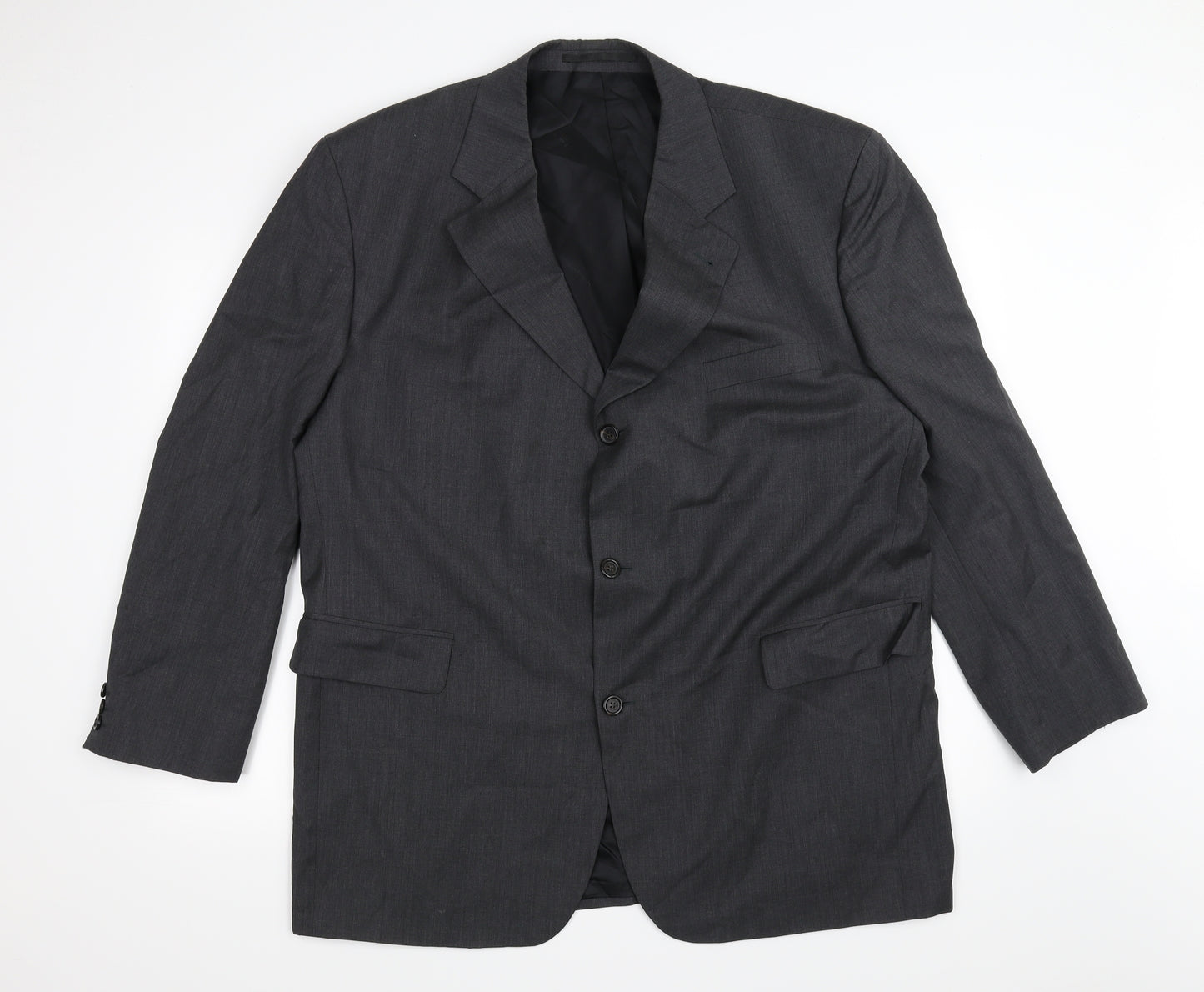Guy Laroche Mens Grey   Jacket Blazer One Size  - Padded Shoulders