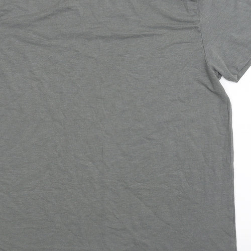 Huel Mens Grey    T-Shirt Size L