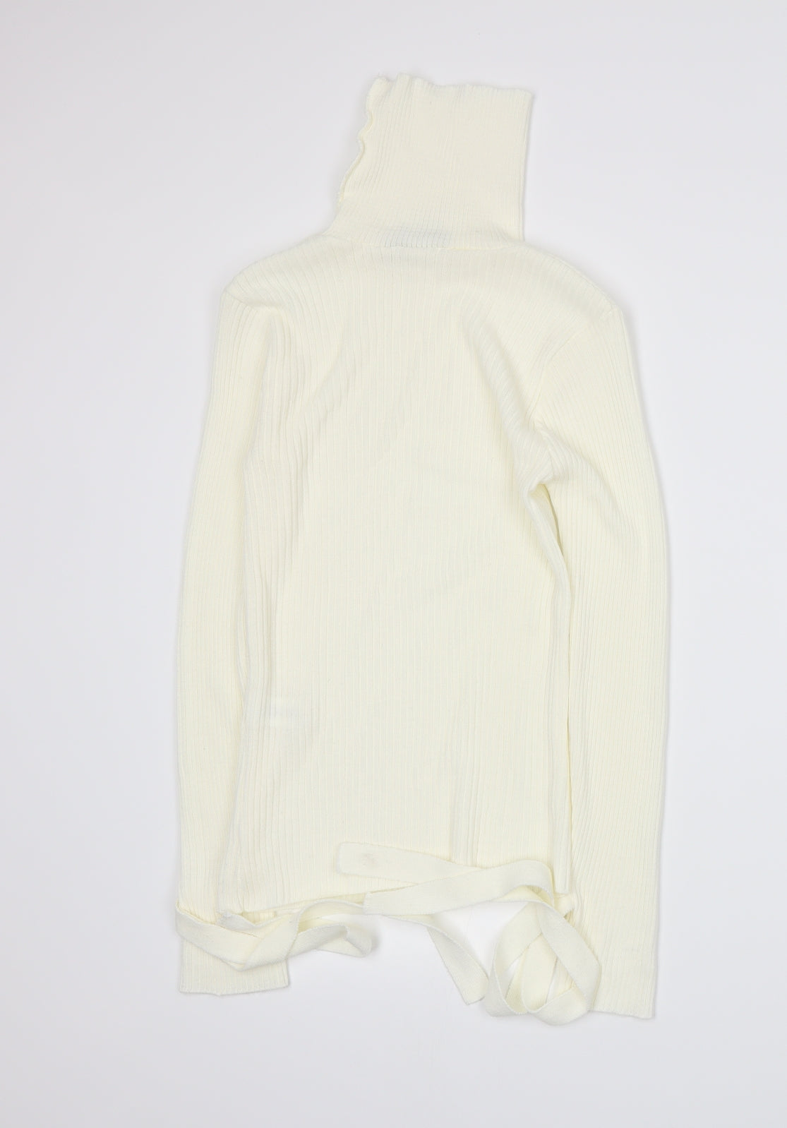 I SAW IT FIRST Womens Ivory  Knit Pullover Jumper Size M