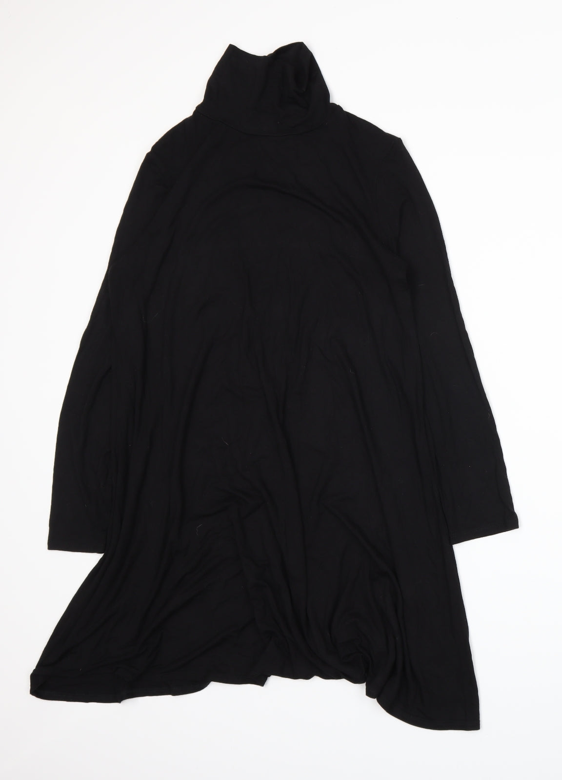 George Womens Black   T-Shirt Dress  Size 14