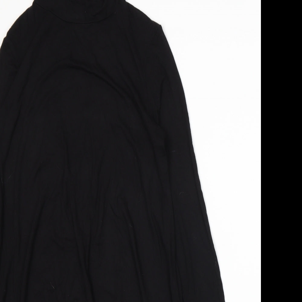 George Womens Black   T-Shirt Dress  Size 14