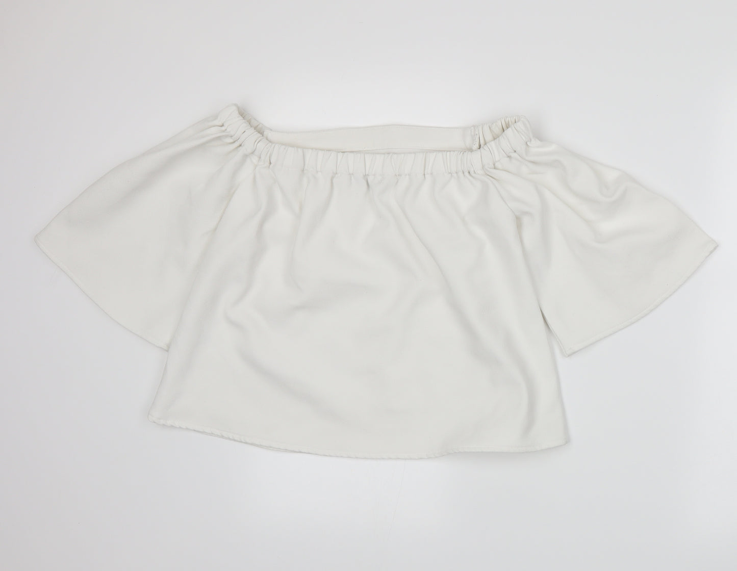 Glamorous Womens White   Basic T-Shirt Size S