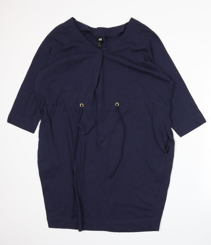 H&M Womens Blue   A-Line  Size M
