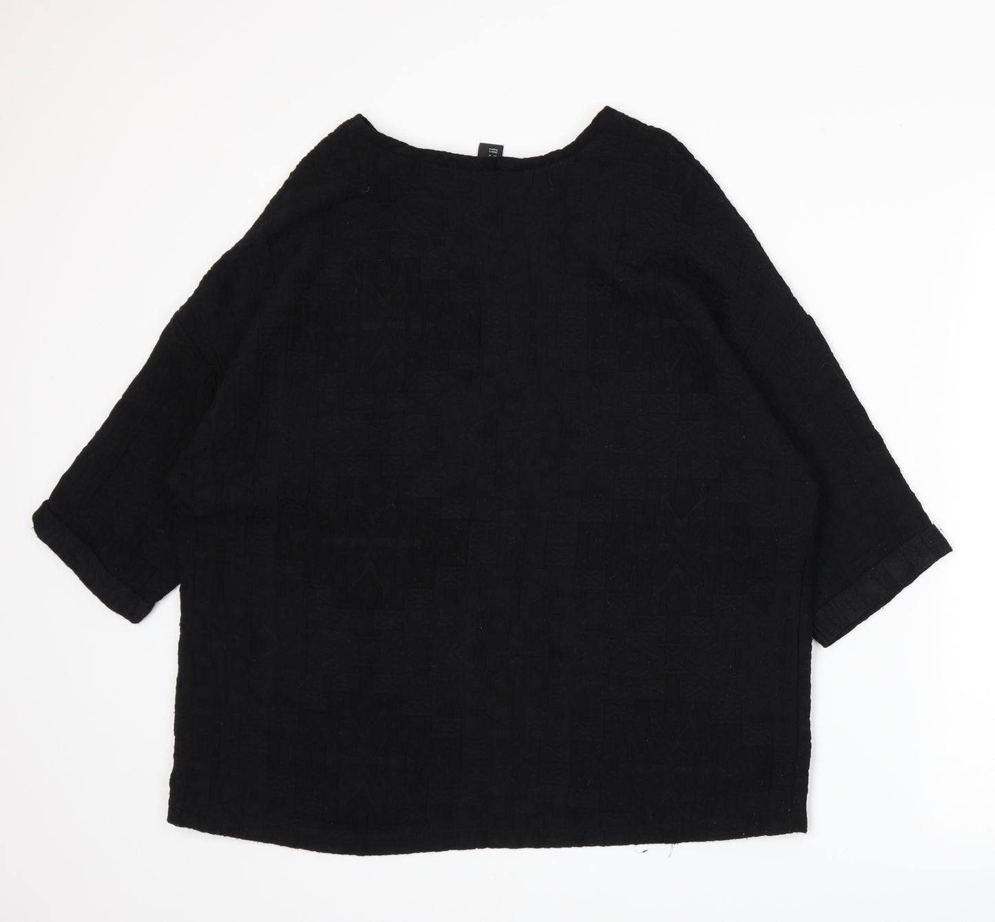 H&M Womens Black   Basic T-Shirt Size M