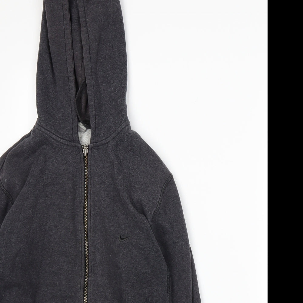 Nike Mens Grey   Full Zip Hoodie Size S
