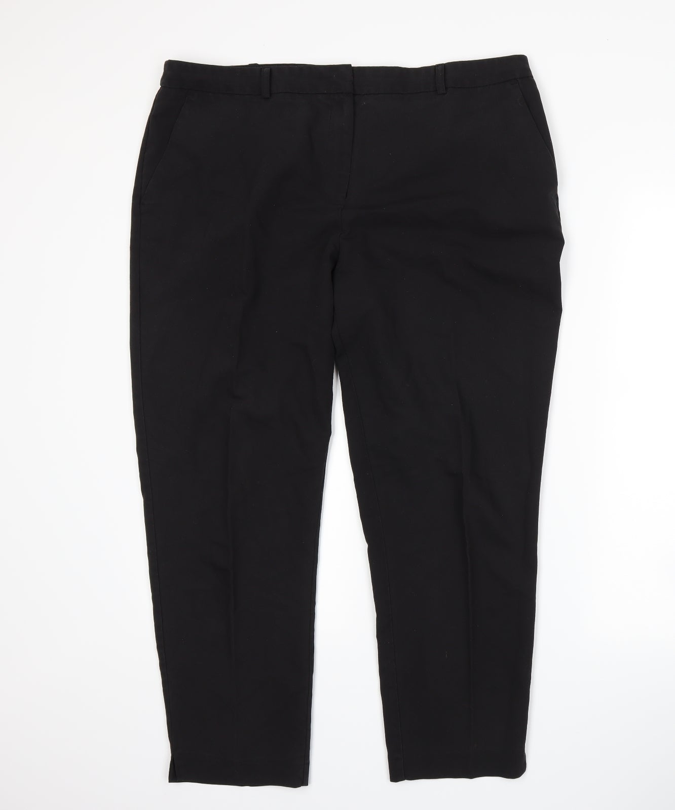 Dorothy Perkins Womens Black   Trousers  Size 16 L26 in