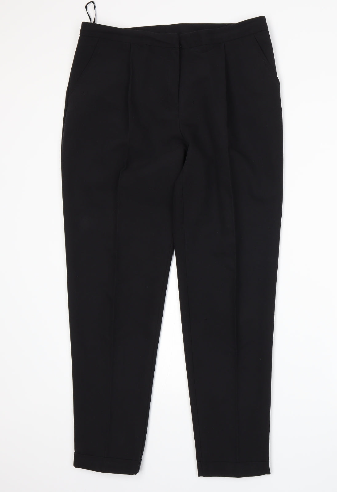 Dorothy Perkins Womens Black   Trousers  Size 12 L27 in
