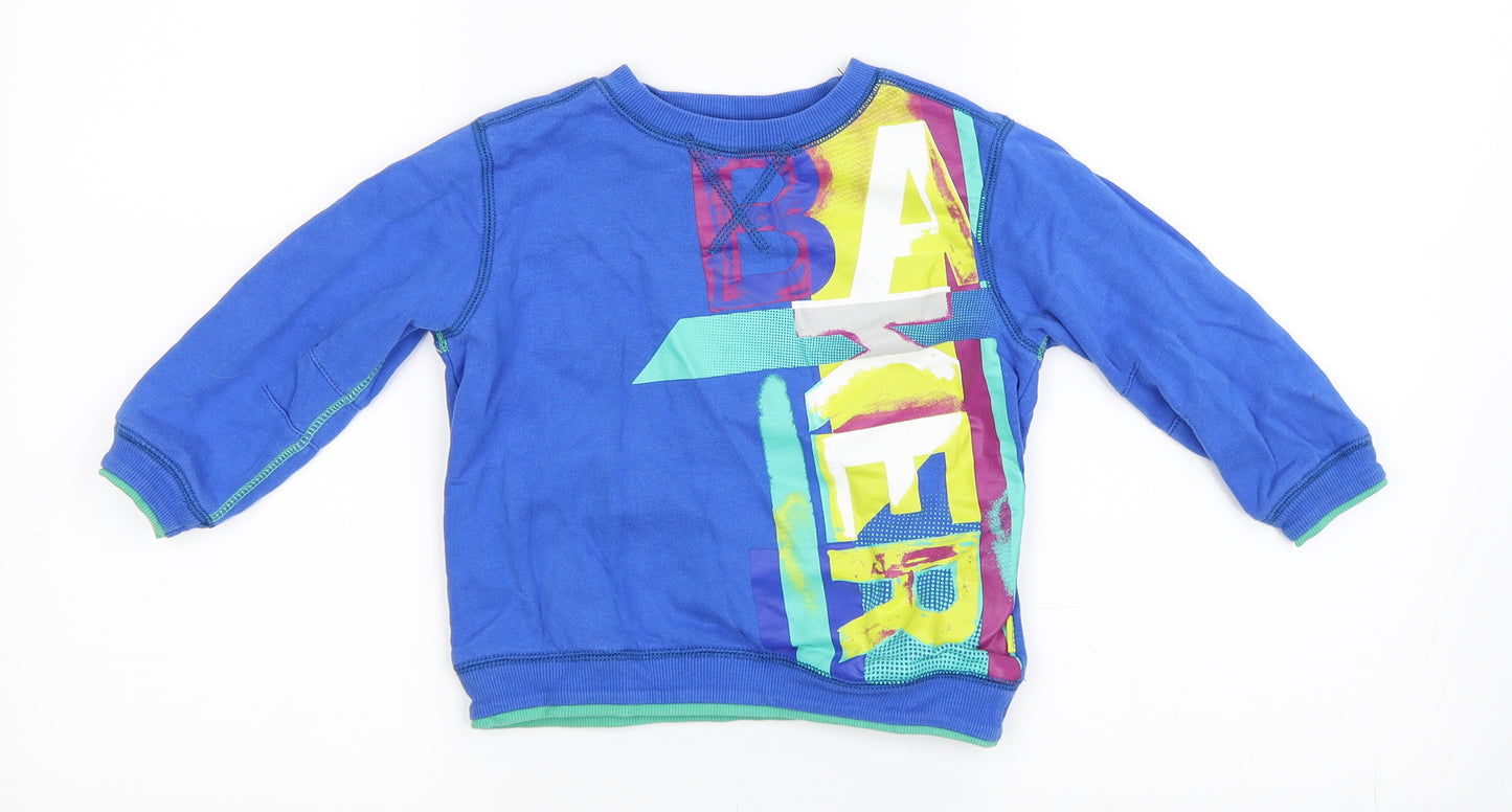 Ted Baker Boys Multicoloured   Pullover Sweatshirt Size 2-3 Years