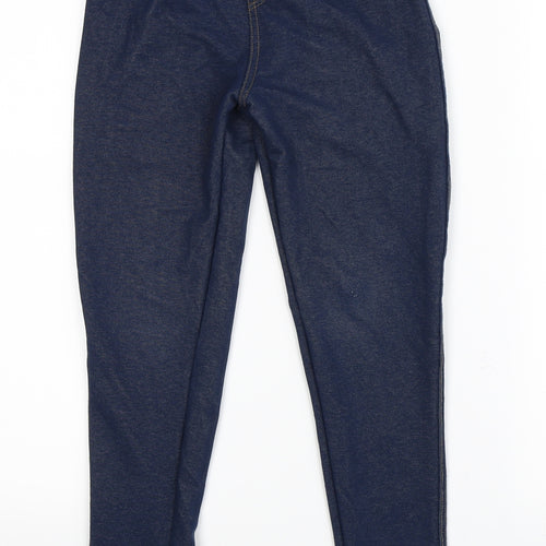 Primark Girls Blue   Jegging Trousers Size 10-11 Years