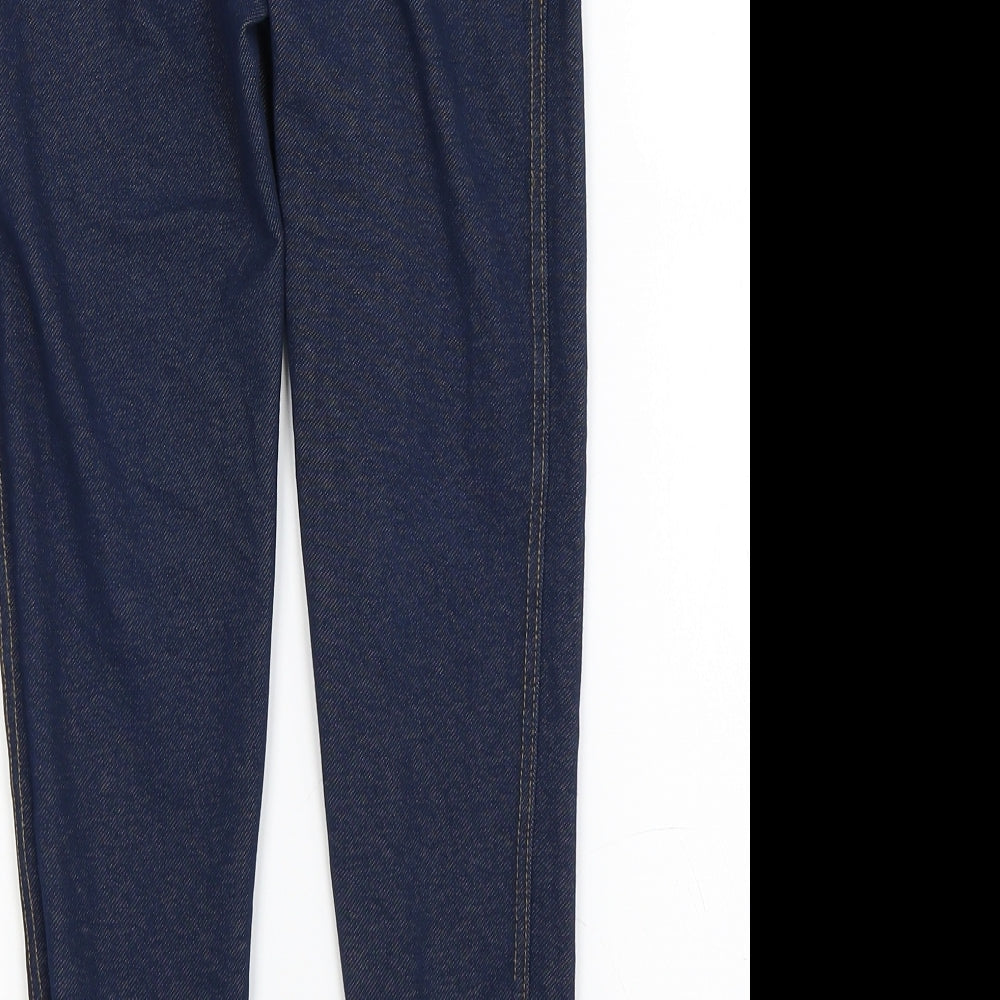 Primark Girls Blue   Jegging Trousers Size 10-11 Years