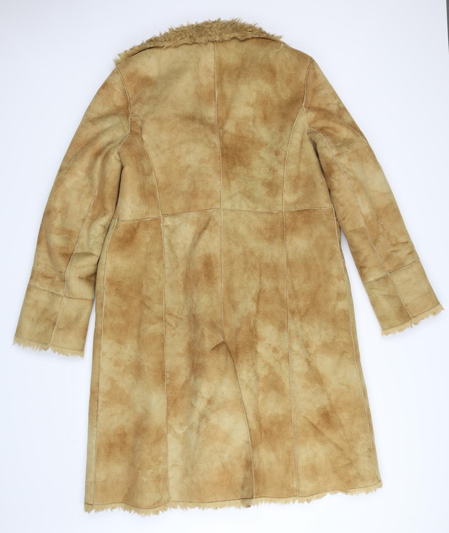 Wallace Sacks Womens Brown   Trench Coat Coat Size 42