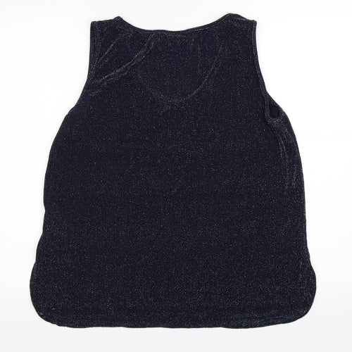 Wallis Womens Blue   Basic T-Shirt Size 14