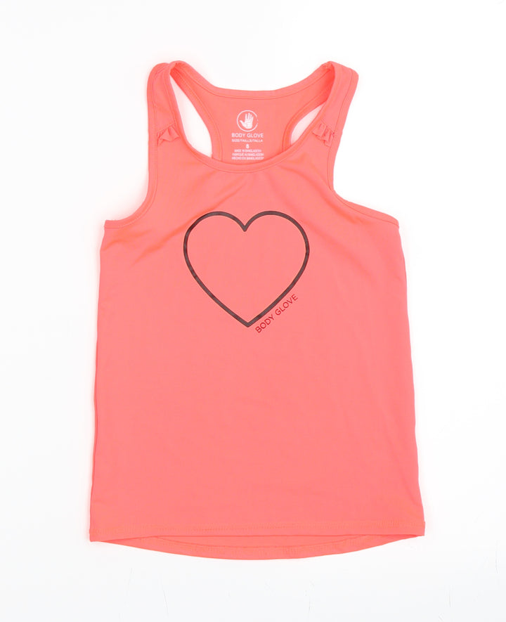 Body Glove Womens Pink   Basic Tank Size 8