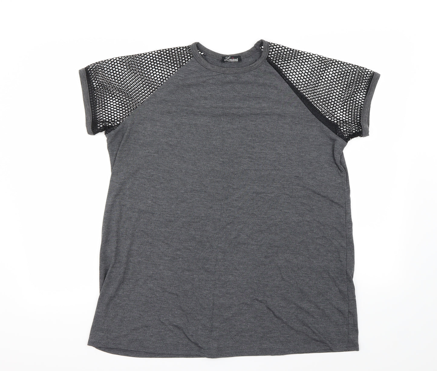 Yours Womens Black   Basic T-Shirt Size 16