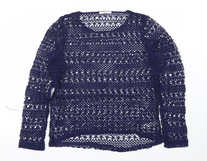 George Womens Blue   Pullover Jumper Size 12