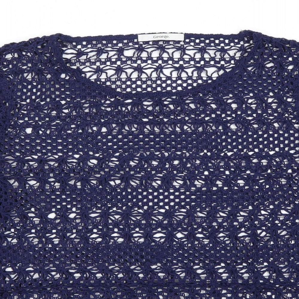 George Womens Blue   Pullover Jumper Size 12