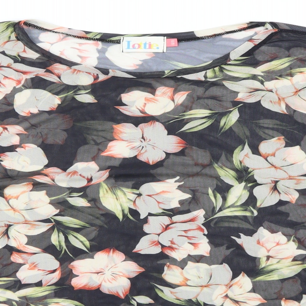 Lottie Womens Multicoloured Floral  Basic Blouse Size 16