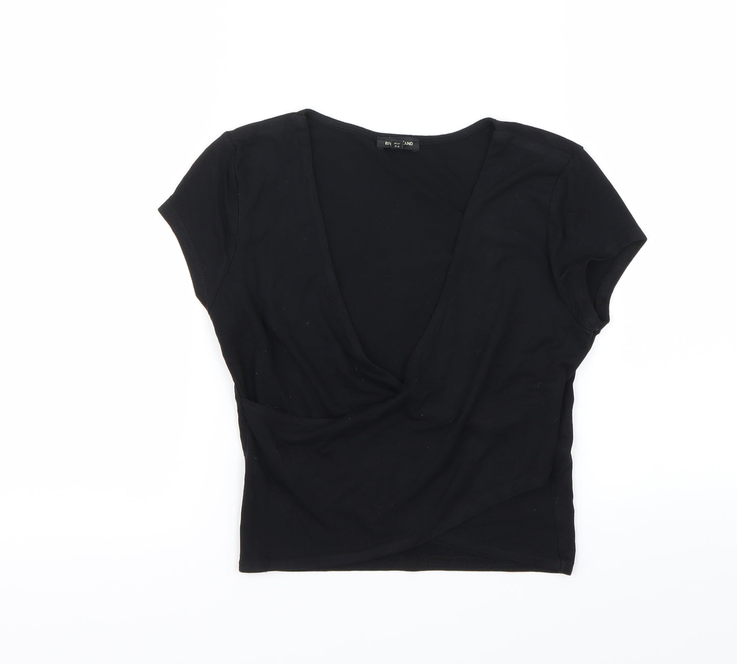 River Island Womens Black   Basic Tank Size 8