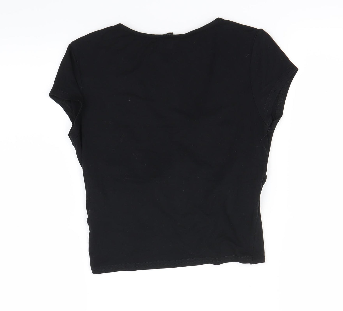 River Island Womens Black   Basic Tank Size 8