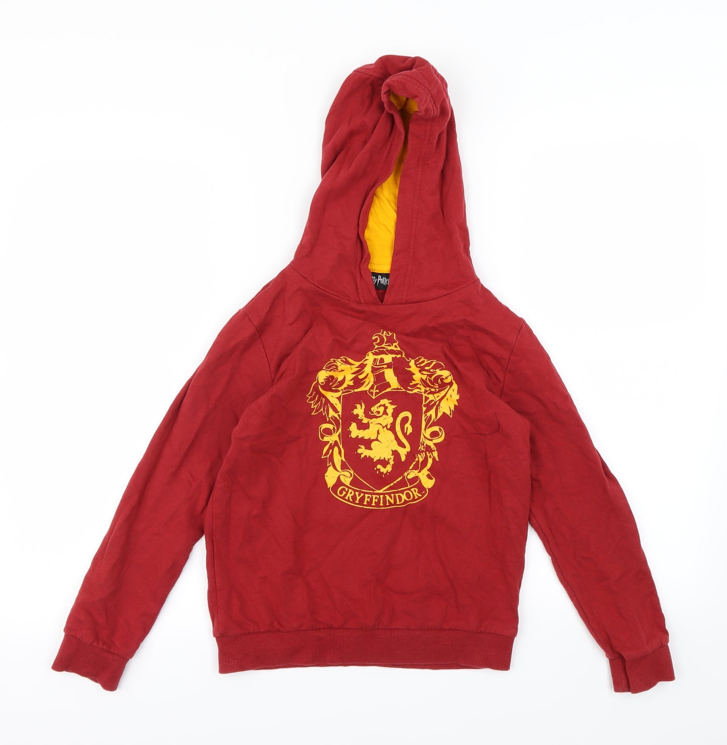 Harry Potter Boys Red   Pullover Hoodie Size 10 Years