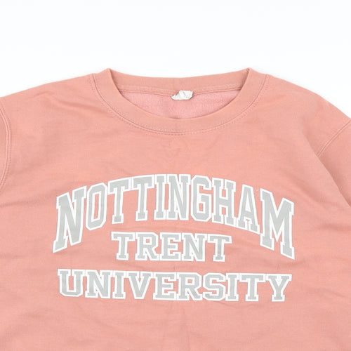 Preworn Womens Pink   Pullover Jumper Size M