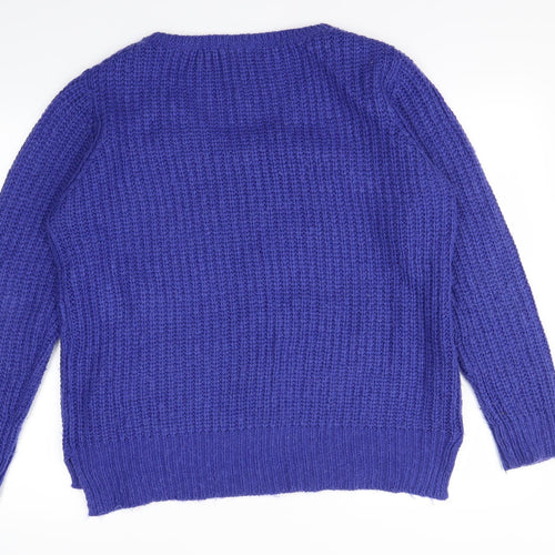 F&F Womens Blue   Pullover Jumper Size 16