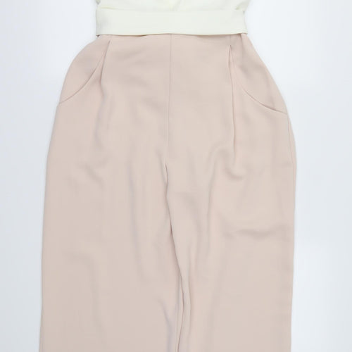 Phase Eight Womens Pink   Jumpsuit One-Piece Size 10 L30 in