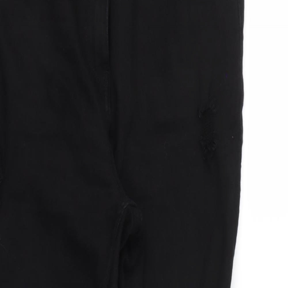 Papaya Womens Black   Skinny Jeans Size 16 L28 in